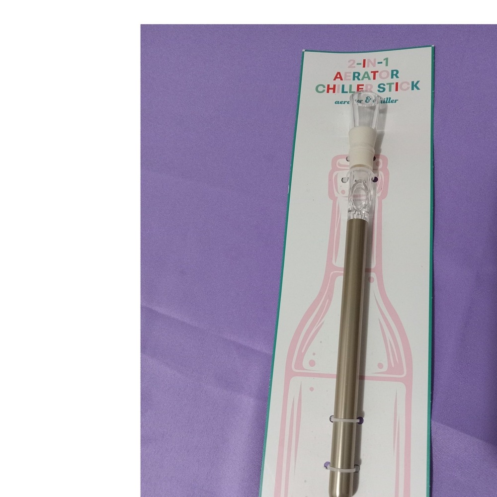 2-IN-1 Aerator Chiller Stick Wine Chiller Stick Aerator Pourer